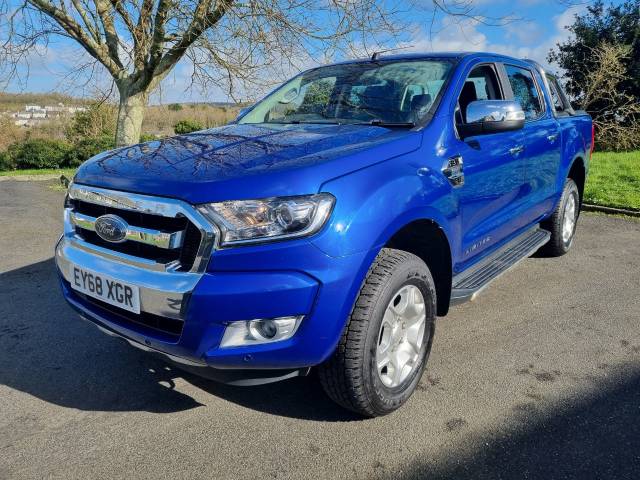 Ford Ranger Pick Up Double Cab Limited 2 2.2 TDCi Auto Pick Up Diesel Blue